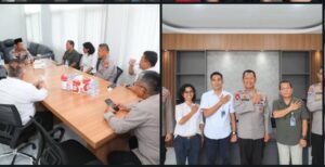 Kapolda Malut Terima Silaturahmi Bulog, Bahas Ketahanan Pangan dan Pengembangan Jagung