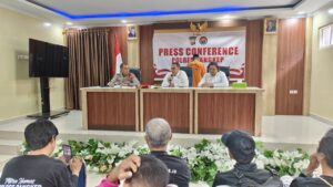 Polres Pangkep Gelar Press Release Pengungkapan Kasus Dugaan Pencabulan dan Persetubuhan Terhadap Anak di Kecamatan Ma’rang