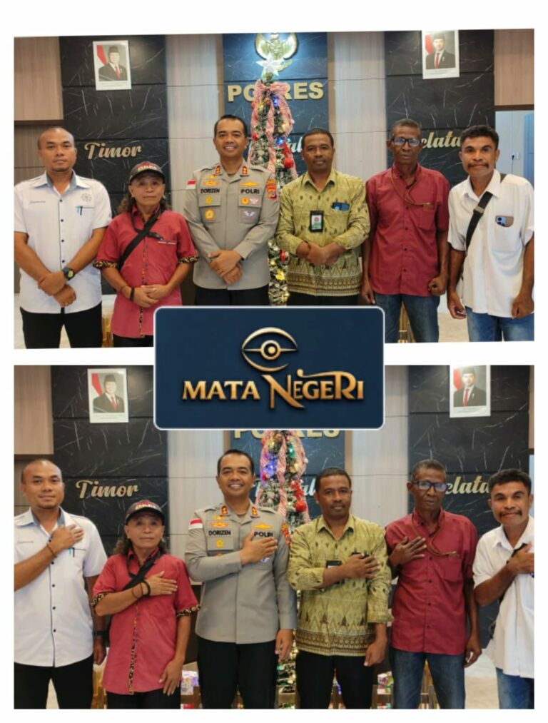 SILATURAHMI MEDIA MATA NEGERI.ID DENGAN KAPOLRES TIMOR TENGAH SELATAN UNTUK SINERGI PEMBERITAAN DAN PENGATURAN KEAMANAN