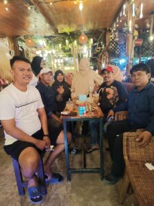 Malam Kebersamaan Pengusaha Muda Barang Lompo, Jumain Dg Bantang dan Muh Tahri Doakan Kesuksesan Usaha di Tahun Mendatang