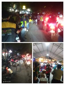 Pengamanan Ibadah Malam Natal di Jalan Hertasning Berlangsung Aman dan Terkendali