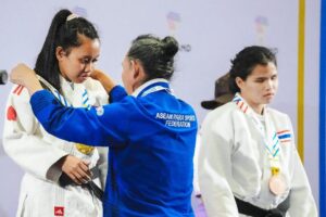 Novia Larassati Sumbang Emas untuk Indonesia di Para Judo ASEAN Para Games 2025 Thailand
