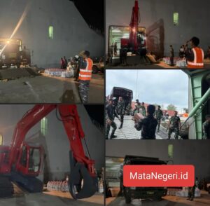 TNI AL Kirim Alat Berat dan Bahan Kontak – KRI Banda Aceh Bantu Pemulihan di Sumatra