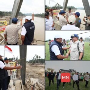 Kasatgas Rehab Rekon Sumatera Tinjau Jembatan Terdampak di Bireuen, Anggaran Penguatan Sudah Disetujui Presiden