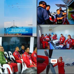 Jupiter Aerobatic Team TNI AU Gelar Latihan Perdana di Singapura Jelang Singapore Air Show 2026