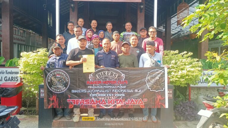 BJI Resmi Terbentuk di Cirebon, Wadah Baru Jurnalis Bikers**