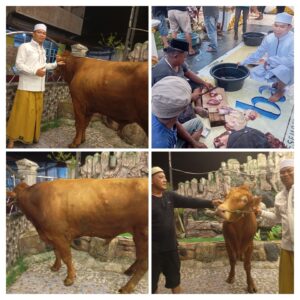 Perlu nya Wujud syukur dengan berbagi kebahagiaan bersama anggota partai Nasdem di momentum Hari Raya Qurban 