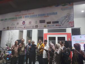 PMI Kota Cirebon, Memperingati Hari Donor Darah Sedunia dan Merayakan Hari Jadi Kota Cirebon yang Ke 599 Tahun